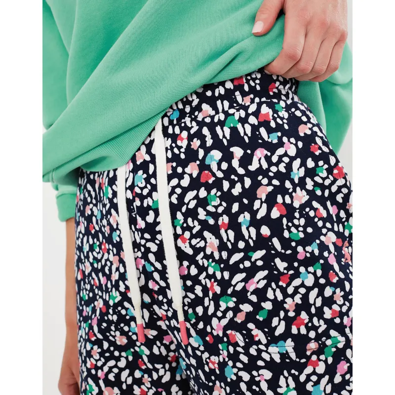 Joules Sian Sweat Shorts - Navy Multi Leopard-2